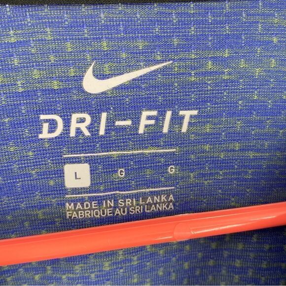 Nike Running Women’s Long Sleeve Crew Neck Heather Blue Color size L - Picture 2 of 3